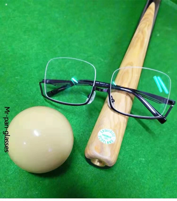 YIMAIRUILI Billard Neun Ball Snooker Brille Breites Sichtfeld Angepasst Myopie/Hyperopie/Astigmatismus Brille Rahmen YS01 – Detail 7