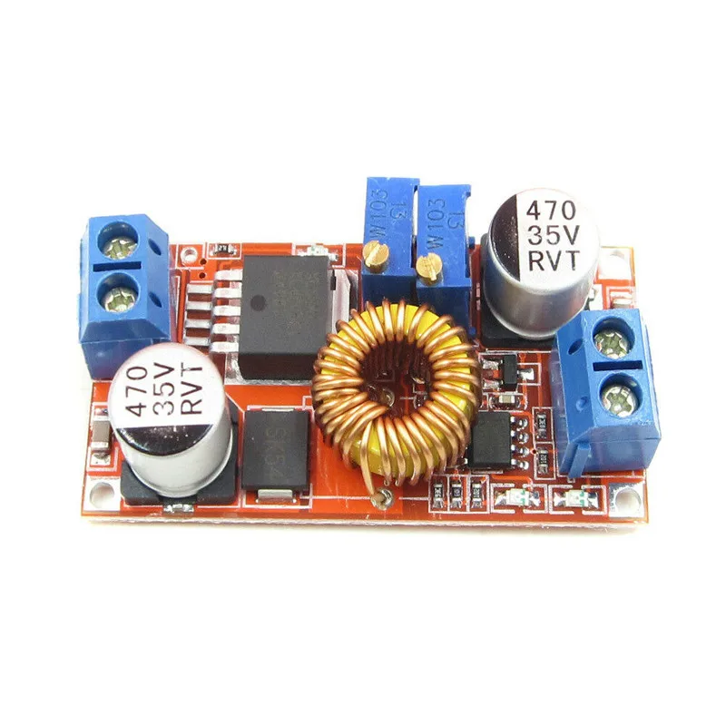 5PCS Non-Isolated Constant Current And Voltage Lithium Charger Power Supply Module 5A LED Driver  Diy RC Toy K