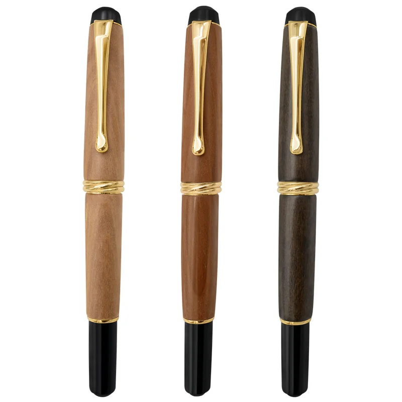 Brush Pen Kuretake Natural Pear Wood Shiny Weasel Hair Nib for Calligraphy Pens for Writing Stationery School Supplies