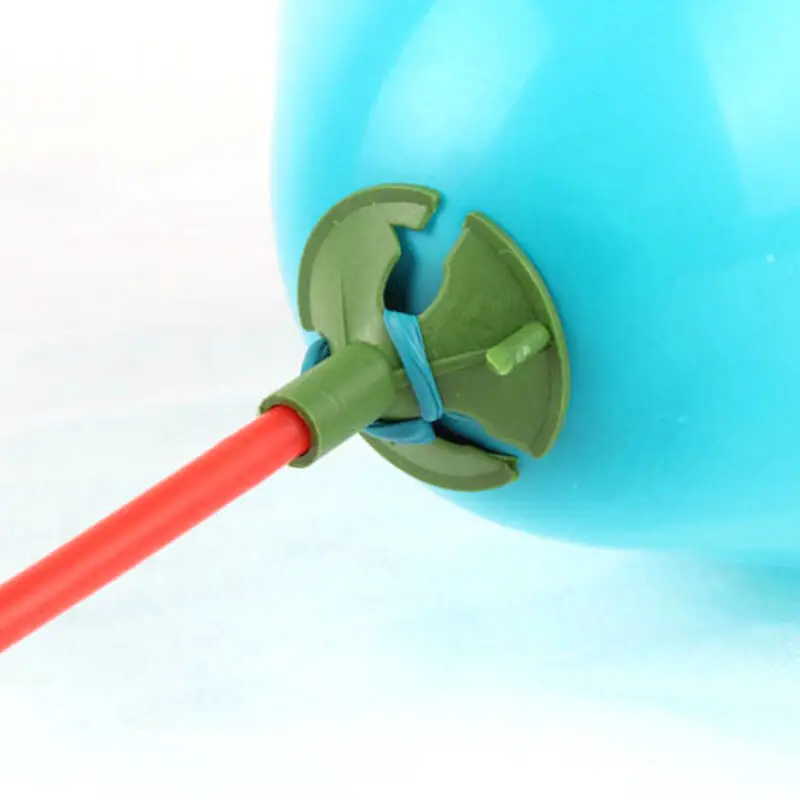 100 set/1 confezione da 28cm bastoncini per palloncini per feste di compleanno, prolunga per asta di supporto accessori per tubi per palloncini decorazione per feste