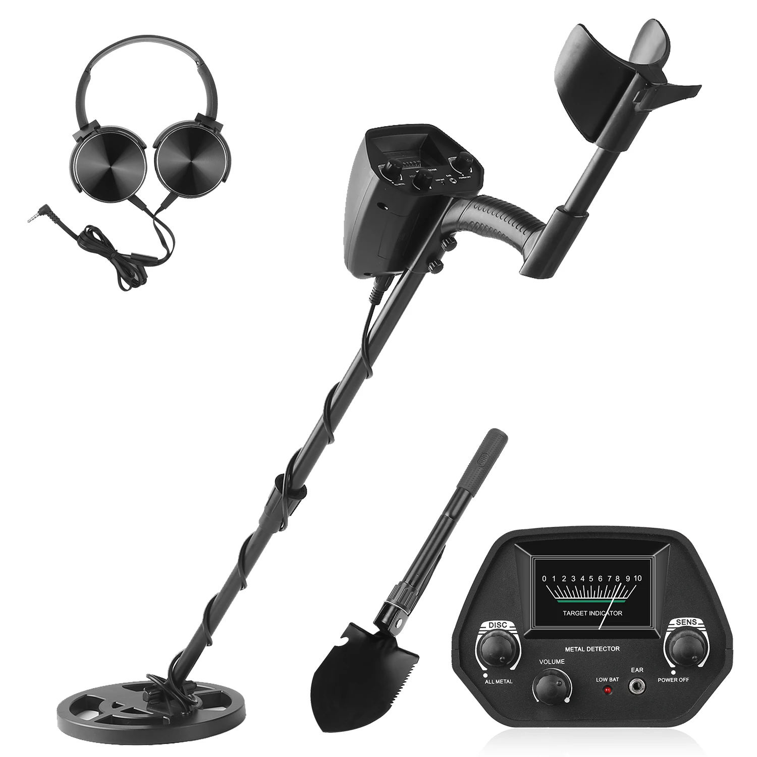 GTX5030 Metal Detector Metal Finder Gold Detector Treasure Hunter Underground Gold Digger Portable Metal Detection Instrument