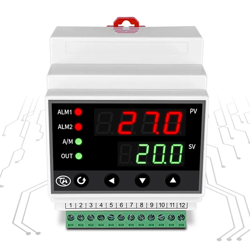 Din PID thermostat digital intelligent temperature controller relay output , SSR output , RS485 communication modbus protocol