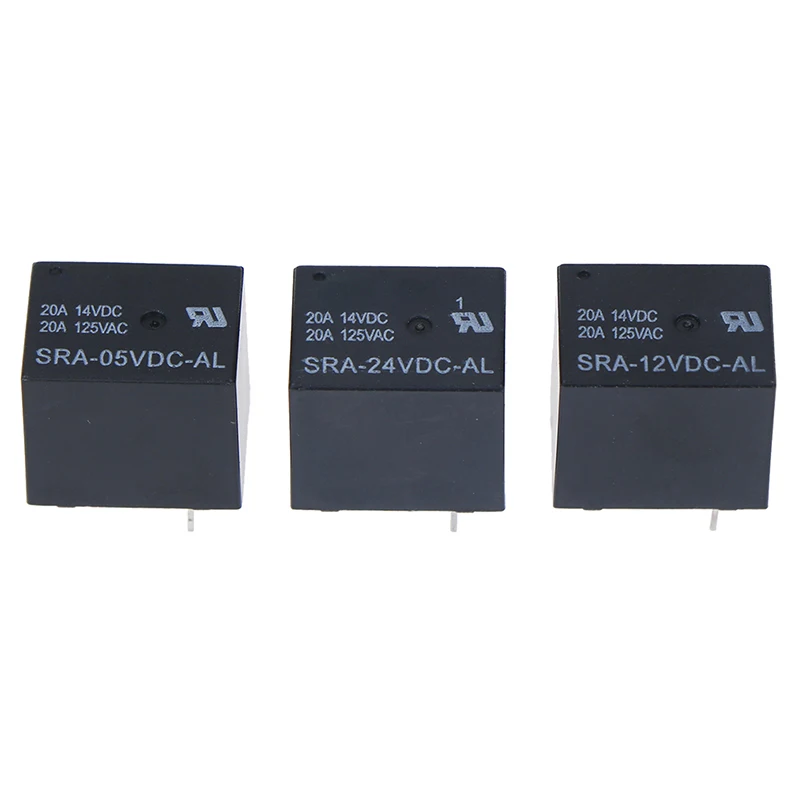 1pc 5V 12V 24V 20A T74 4PIN Relay SRA-05VDC-AL SRA-12VDC-AL SRA-24VDC-AL