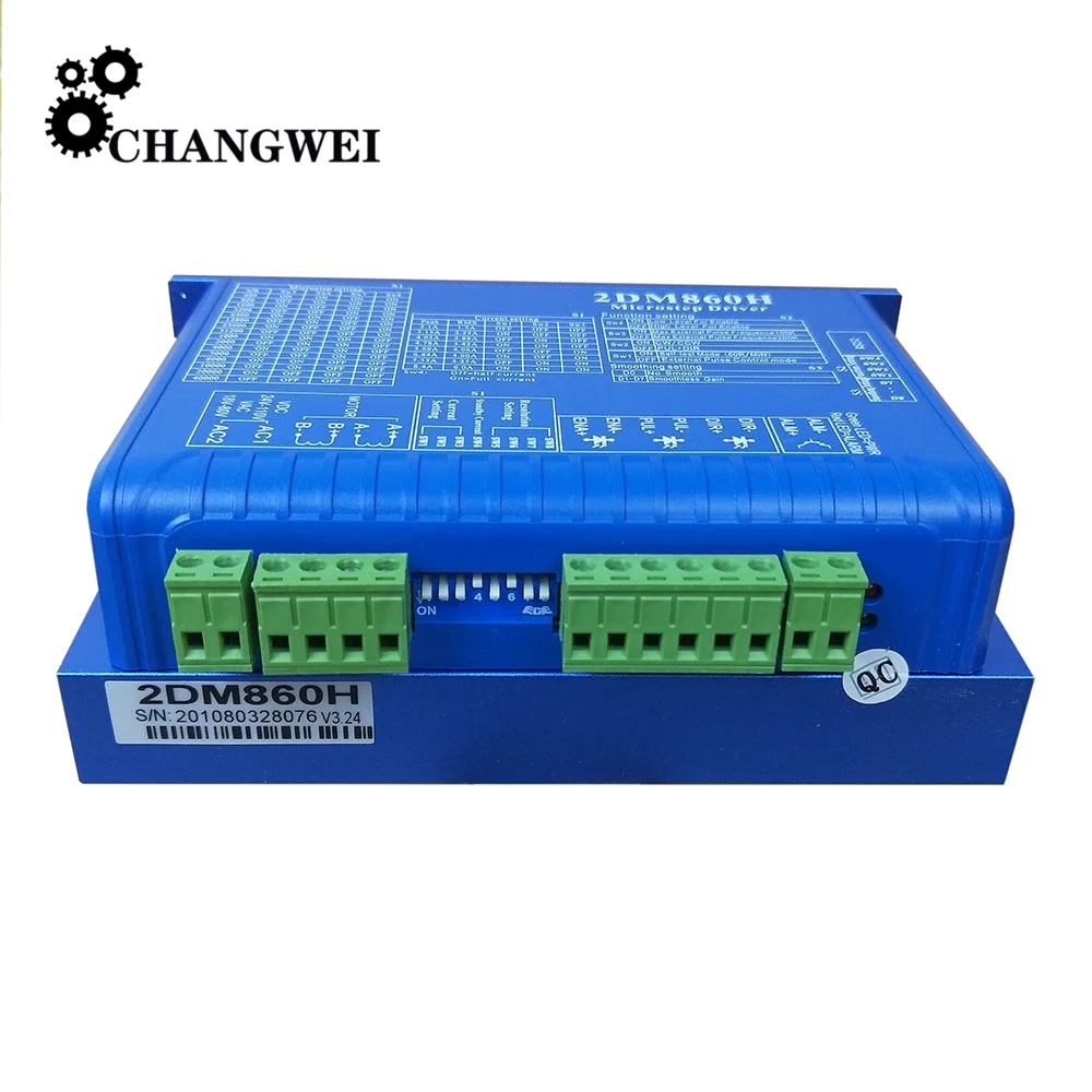 محرك متدرج 2DM860H ، غطاء محرك DC بدون فرش ، محرك متدرج لـ 57 86 ، Nema23 34