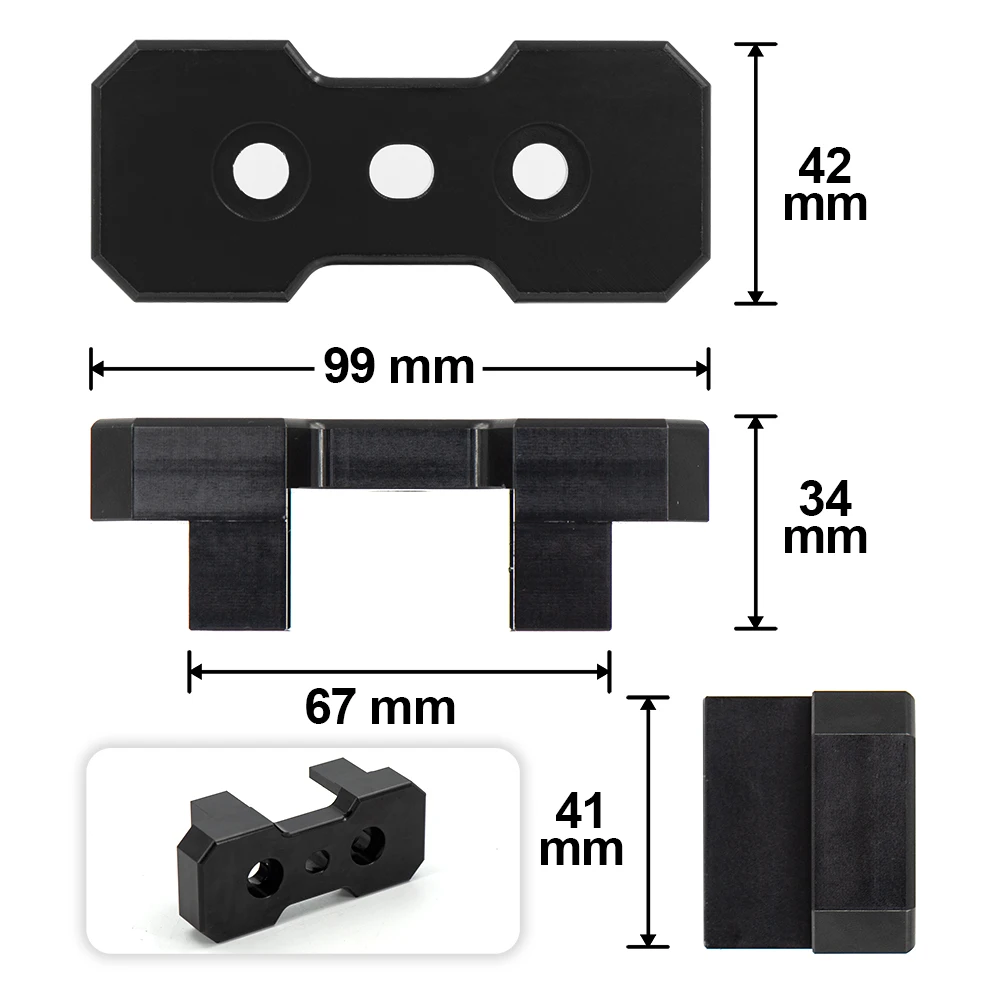 Transmissão de Alumínio Billet Mount Insert, B8 Chassis, Audi A4, S4, RS4, A5, S5, RS5, Q5, SQ5 Modelos, S-Tronic, Manual