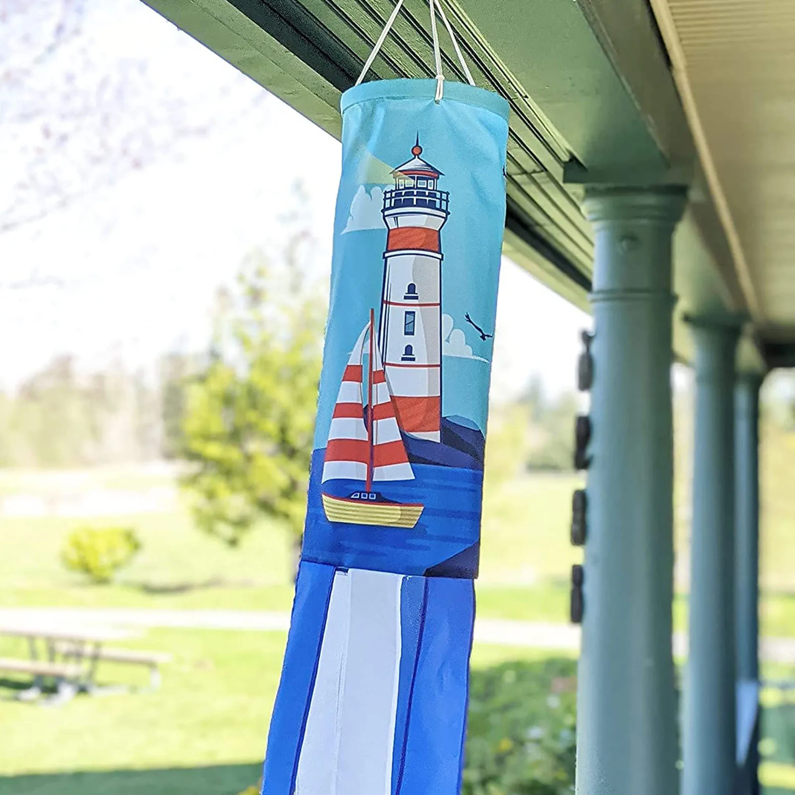 Outdoor Aviation Windsock Bag All Weather Measurement Home Vane Windsock Indicator Aviation Monitoring Garden Decoration