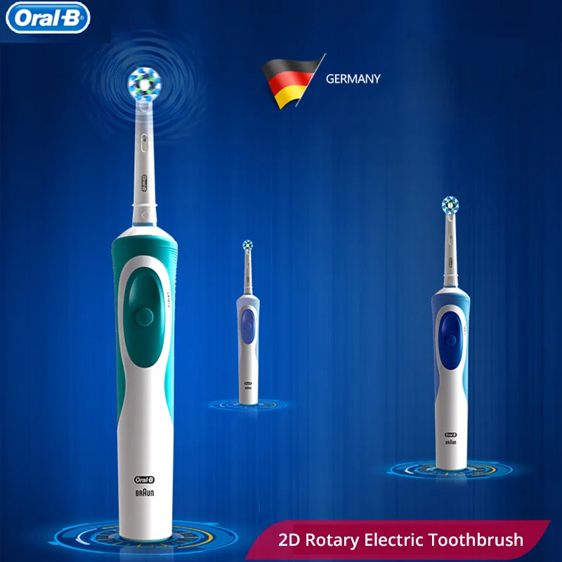 Oral B D12 Series Vitality Electric Toothbrush Soft Bristle Repalcement Brush Head with Travle Box Rechargeable IPX7 Waterproof