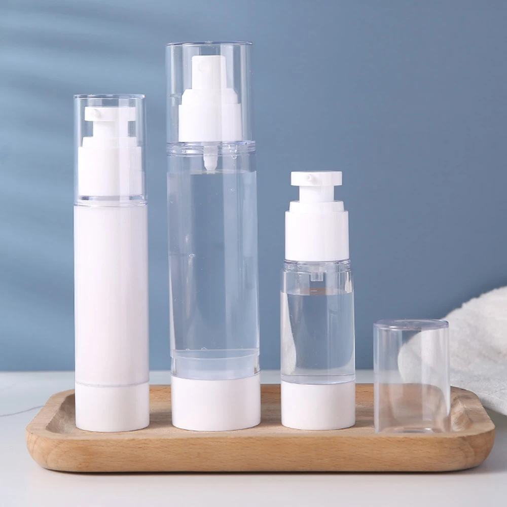 

Refillable Beauty Makeup Trigger Spray Perfume Bottle Vacuum Travel Sub Bottling PET Transparent Alcohol Cosmetics Bottle