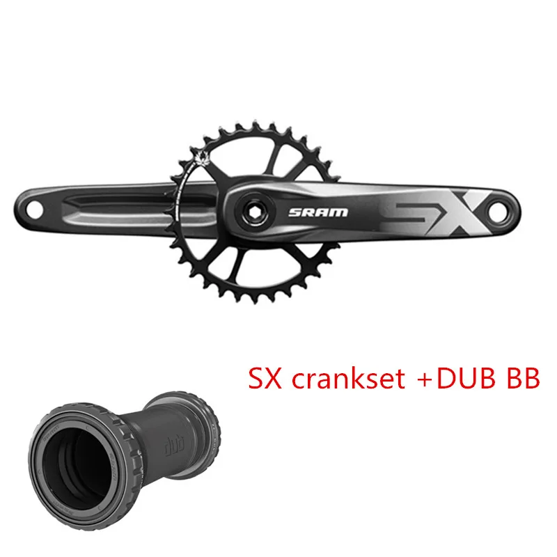 SRAM SX NX EAGLE 12 Speed DUB 170mm 175mm 30T 32T 34T Steel Chainring MTB Bicycle Crankset DUB BSA PF30 BB92 BB 12s MTB DUB BB