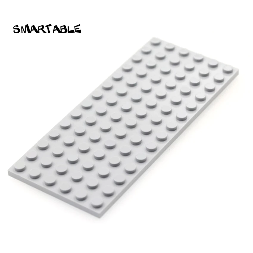 

Smartable Plate 6X14 BasePlate Building Blocks MOC Parts Toys For Kids Educational Compatible Major Brands 3456 Toys 8pcs/lot