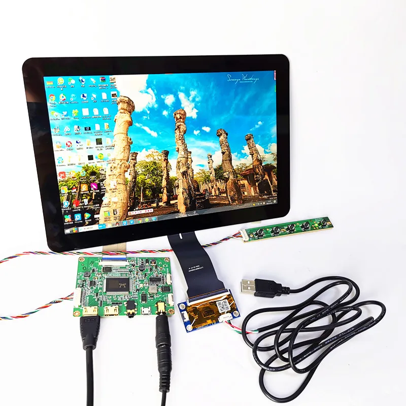 

10 inch 2K display capacitive touch display module kit for Car Raspberry pi3 pi4 Android win 8 10 system IPS 2560X1600 LCD panel