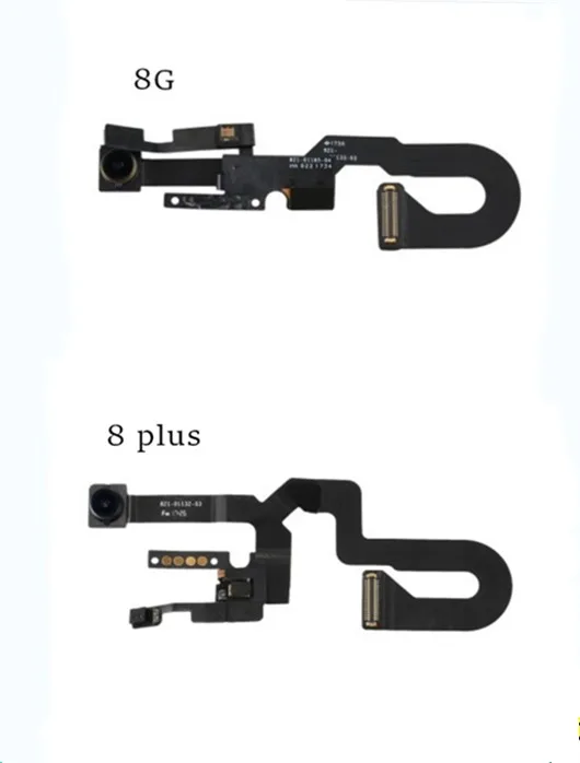 10Pcs Front Camera For iPhone 8 8G Plus X XR XS Max Small Camera Flex Cable Facing Module Replacement Parts