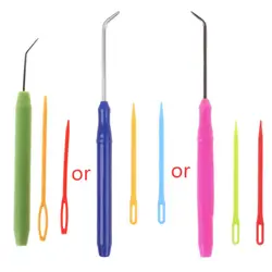New Needle + Hook Crochet Hook Set For Knifty Knitter & Knitting Loom Hook 1 Set