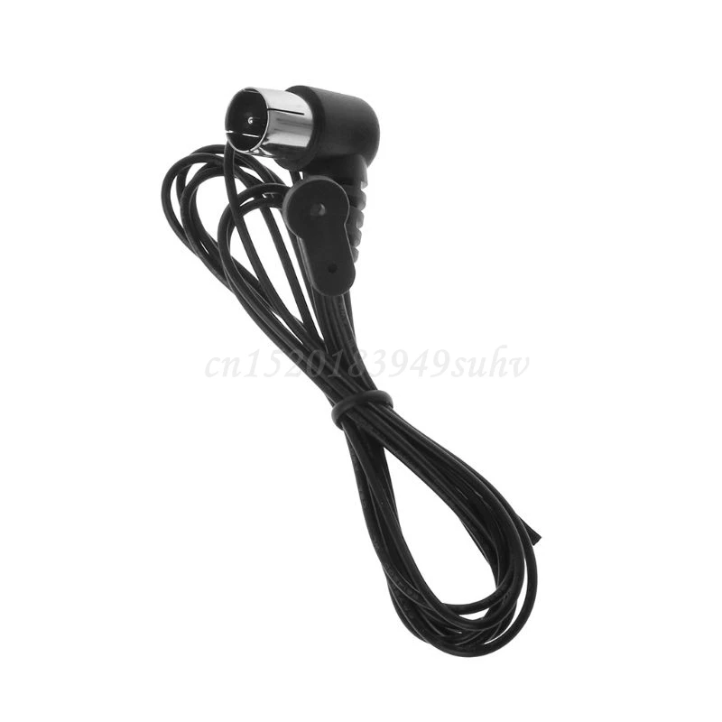 Adaptador F de antena de Radio FM 75 ohm, conector macho, estéreo interior para Yamaha JVC, Sony, Sherwood Pioneer, Eonon, Panasonic Audio