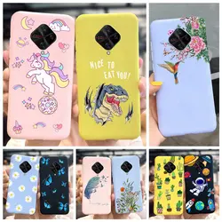 Cute Dinosaur Unicorn Case For Vivo V17 Cover Matte Fundas For Vivo S1 Pro 1920 Y9S X50 Lite Bumper Soft Coque For VivoV17 Cases