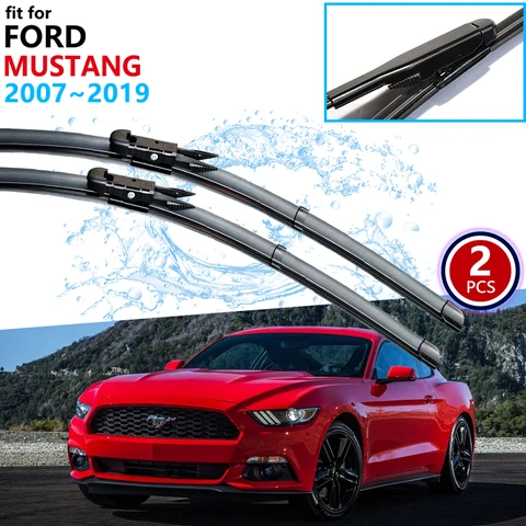 Щетки стеклоочистителя для Ford Mustang 2007 ~ 2019 2015 201