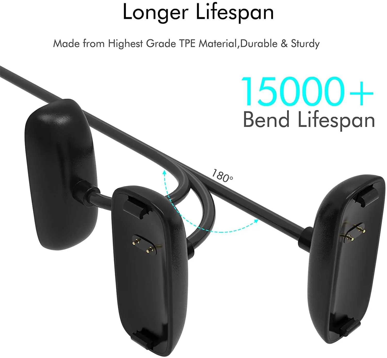 1m Uhren ladegerät für Fitbit Inspire 2 / Inspire3 Smart Watch USB-Ladekabel adapter für Fitbit Inspire/ Inspir-Ladegerät