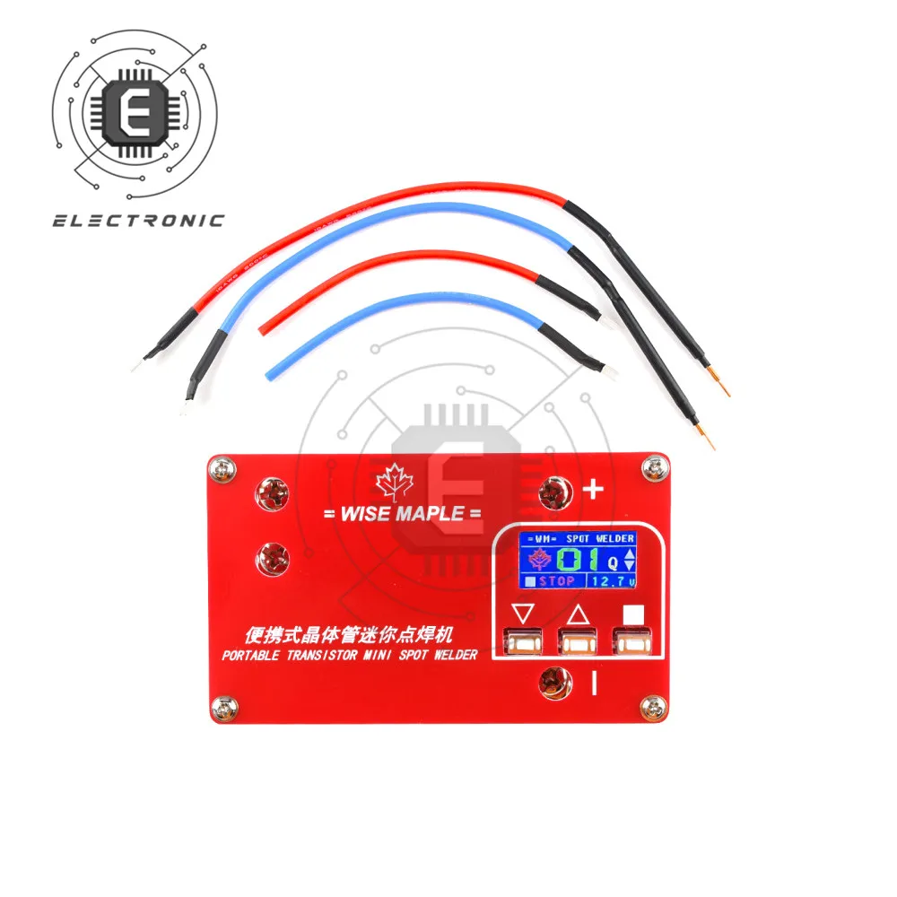 

DC 12V Portable DIY Transistor Mini Spot Welder Machine 18650 Battery Various Welding Power Supply with Digital Display