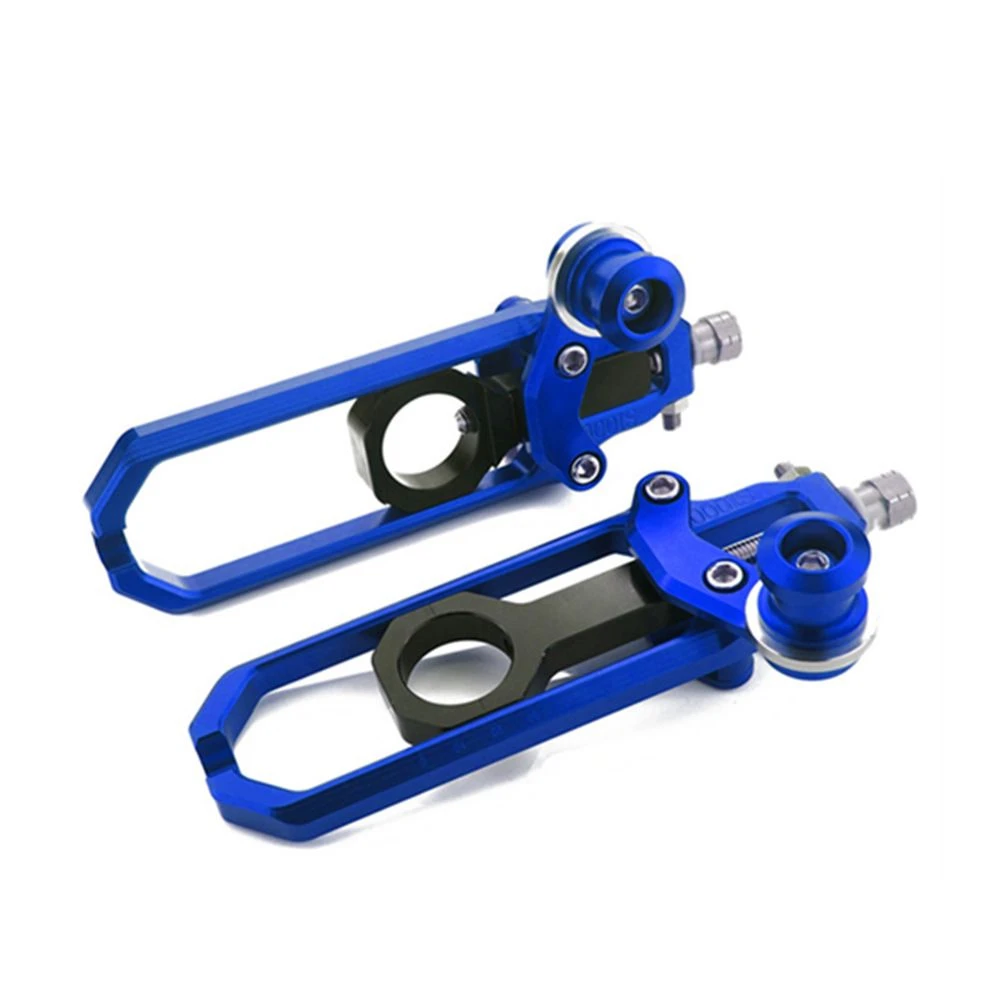 

For BMW S1000RR 2009 2010 2011 2012 2013 2014 2015 2016 CNC Aluminum Left & Right Chain Adjusters with Spool Tensioners Catena