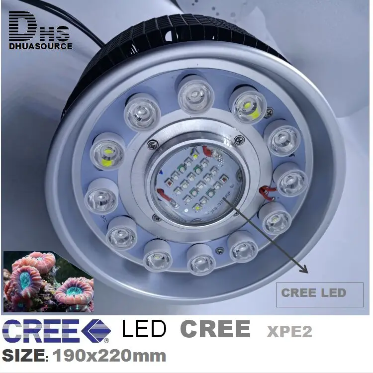 CREE LED Aquarium Lighting Marine Reef Coral Fish Tank bulb for Saltwater freshwater pet lamp grown