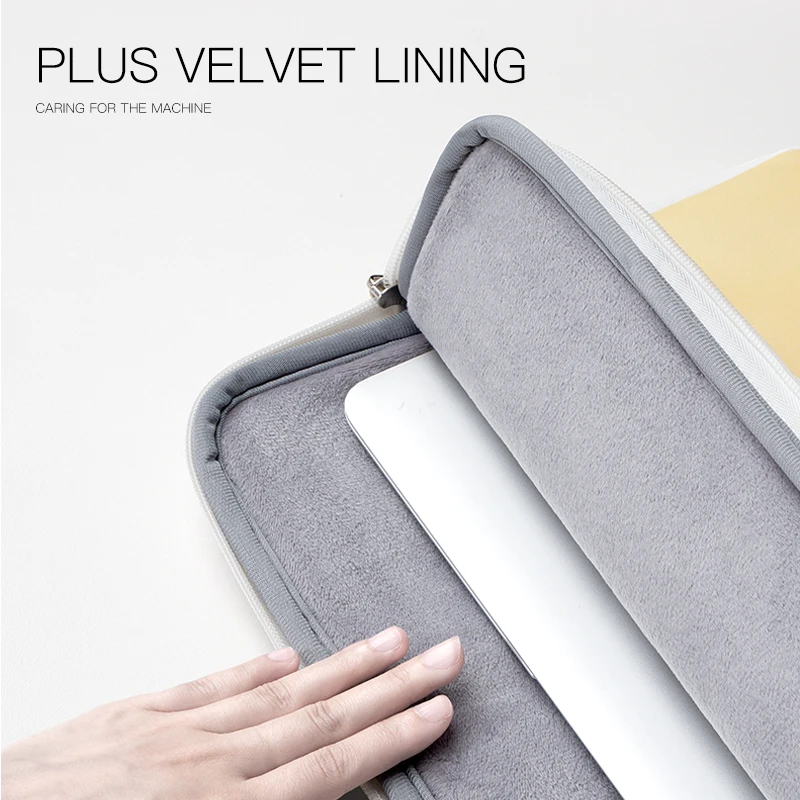 Laptop Case Bag for Macbook Air Pro 13.3 14 15 Xiaomi Sleeve 15.6 Notebook Bag Dell Huawei HP Business Women Handbag Briefcase