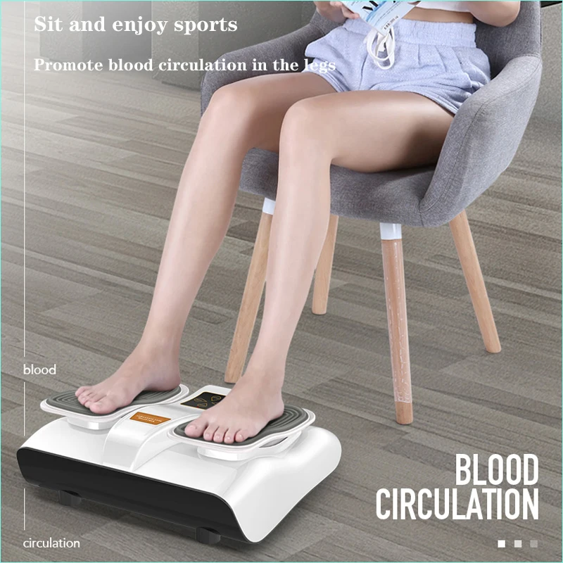 Foot Vibration Massager Electric Vibroleg Foot Massager Pedaling Elderly Stepper The Elder Upper And Lower Limbs Rehabilitation