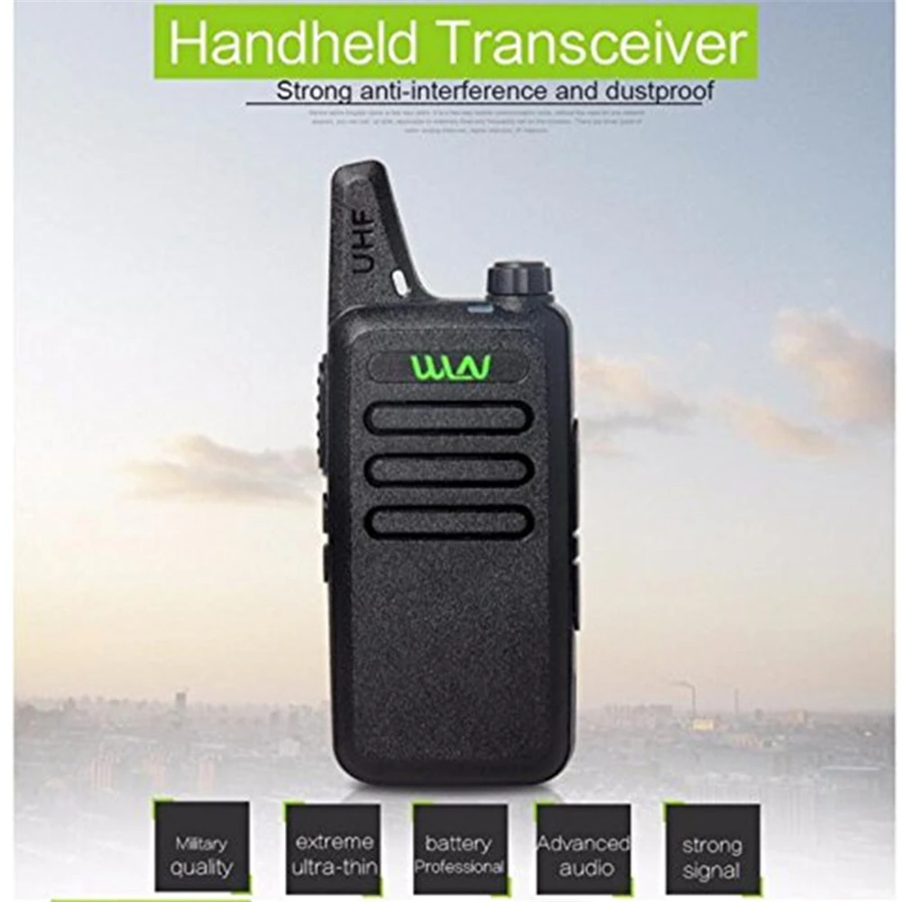 Kdc1 mini handheld fm transceptor kd c1 rádio em dois sentidos rádio ham comunicador hf cb estação de rádio mi-ni walkie talkie wln KD-C1