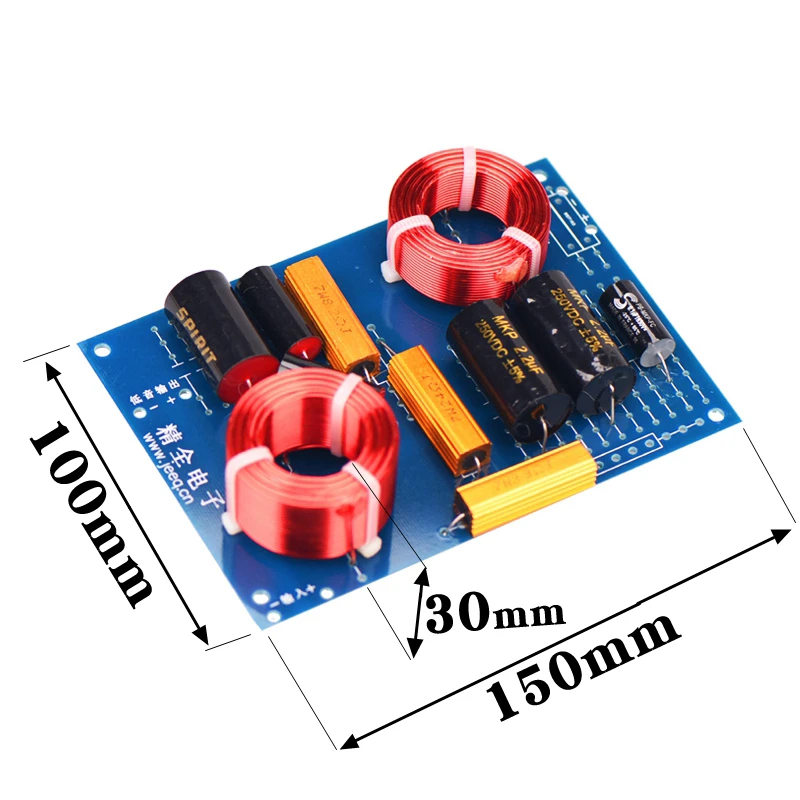 HIFIDIY LIVE HOME AUDIO Hi-Fi Speakers audio Frequency Divider Crossover Filters  2 Way 2 speaker Unit（ tweeter + bass）DIY-TL88