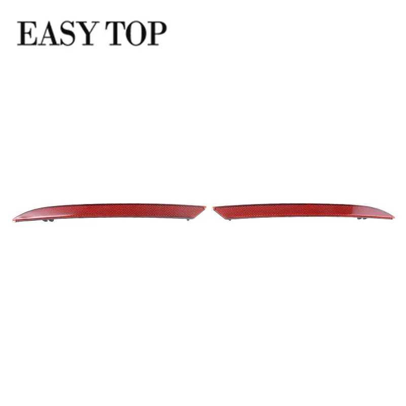 Red Or Smoke Rear Bumper Reflector For Ford Mustang 2018+