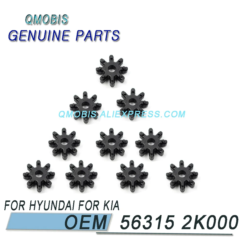 Genuine 563152K000FFF Flexible Coupling 10Pcs for HYUNDAI ELANTRA AZERA for KIA OPTIMA Steering Column Cadenza Forte Soul Azera