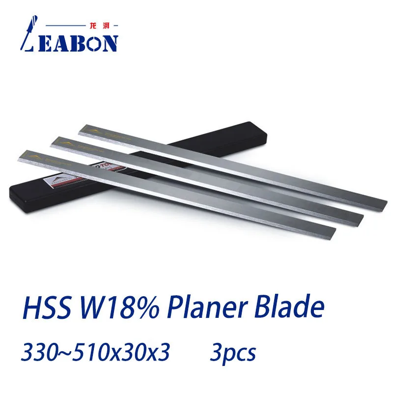 Woodworking Blade for Planing W18%  HSS Knife for Thickness and Surface Planer Machine 330mm to 510mm Length 30mm Width