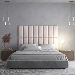 Art3d 6PCS Peel and Stick Headboard for Twin,Full and Queen in Light Pink ,Sized 25 x 60cm , 3D Upholstered  Wall Panels