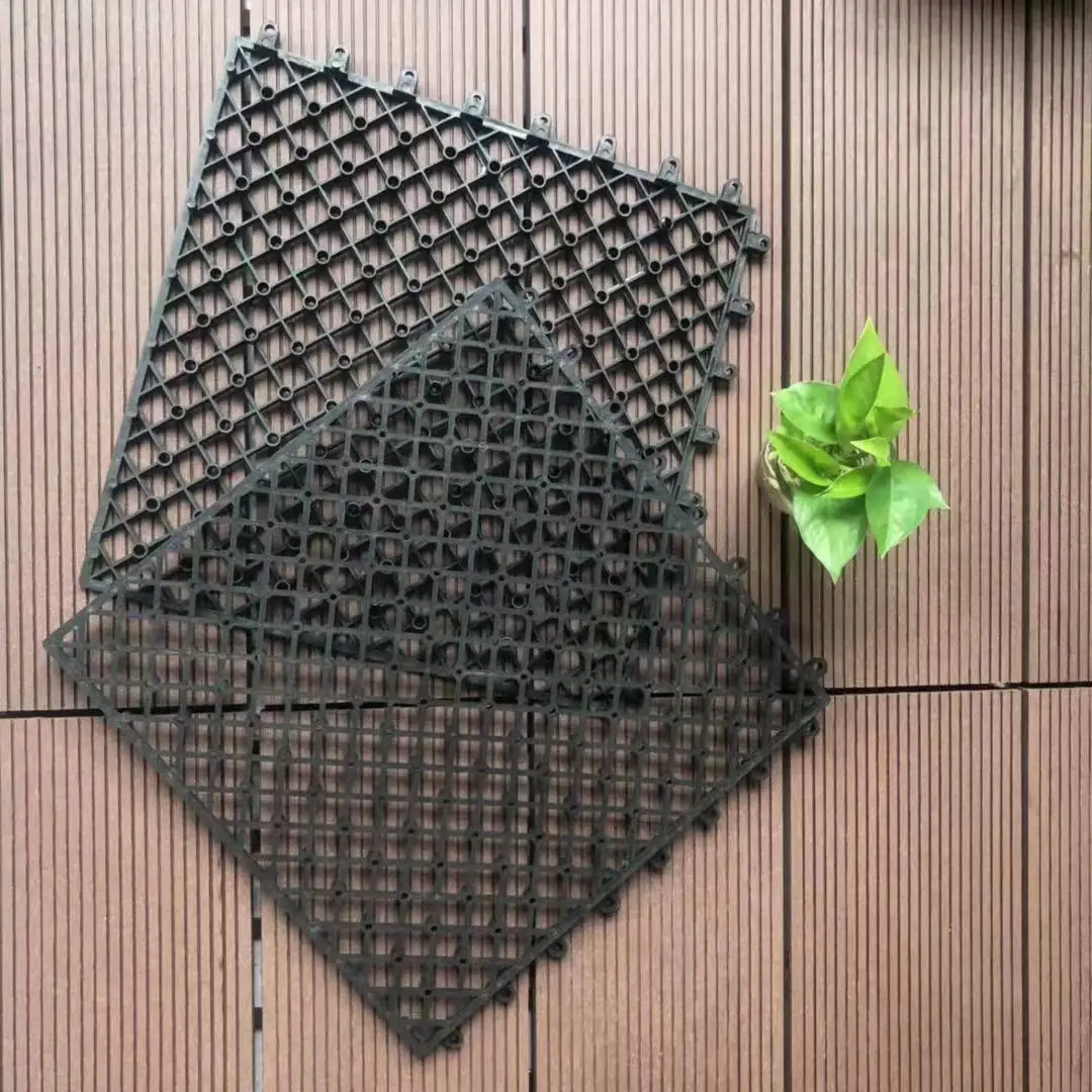 DIY outdoor floor bottom support floor mesh wood plastic floor connection accessories plastic wood floor mesh can be customized