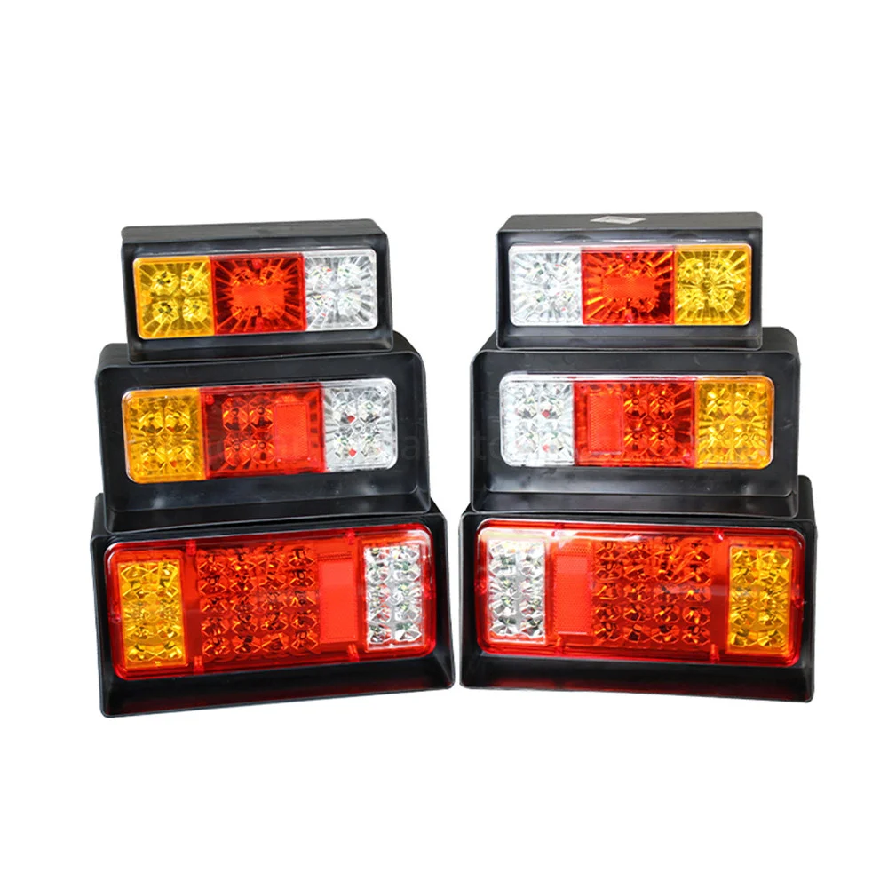 Mini forklift crystal light combined headlight rear taillight turn signal For Mingyu 926 938 LED light Loader parts