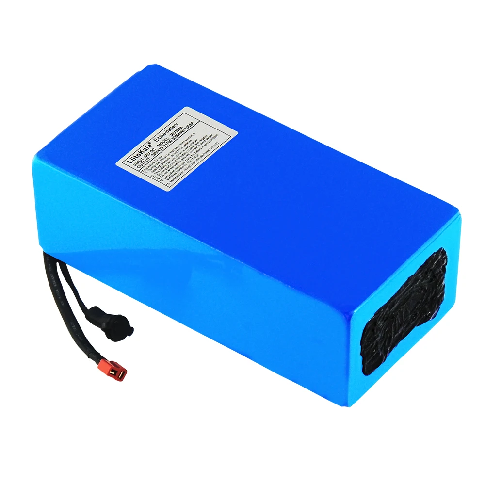 LiitoKala-36V 25AH 21700 10S5P 500W 삼각형 배터리, 전기 자전거 36V 리튬 이온 배터리 팩, 무료 가방 포함, 30A BMS