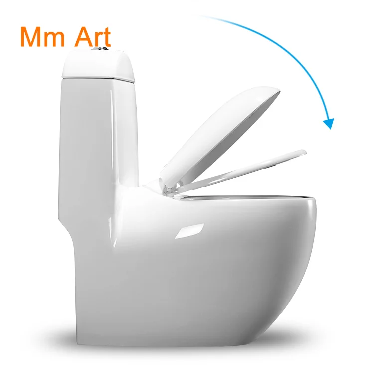 Ceramic Material And Floor Mounted Installation Type Jet Flushing One Piece Toilets  closestool  wc  closestool