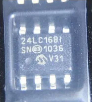 Qixinruite  Brand new original genuine 24LC16 24LC16BISN 24LC16BT-I/SN 24LC16B-I/SN SOP8 integrated circuit IC chip