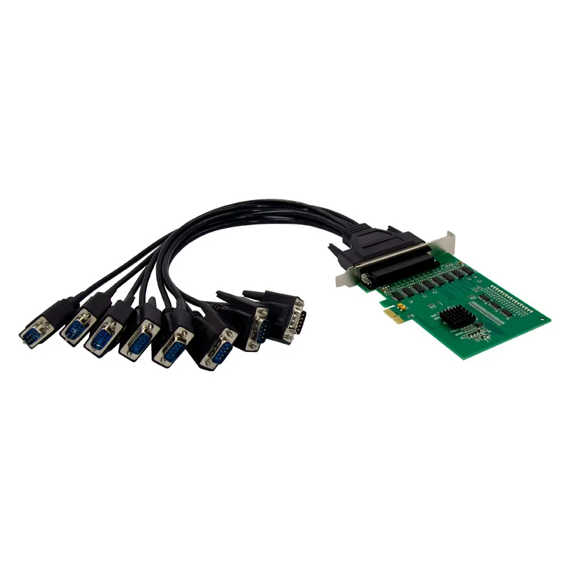 Imagem -03 - Placa de Controle Pci-express Portas com Cabo Xr17v358 Rs232 Rs232 Porta Serial i o