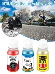 60ml Bicycle Brake Mineral Oil Fluid Hydraulic Disc Brake Lubricant for Shimano Magura Mountain Bikes Accessories