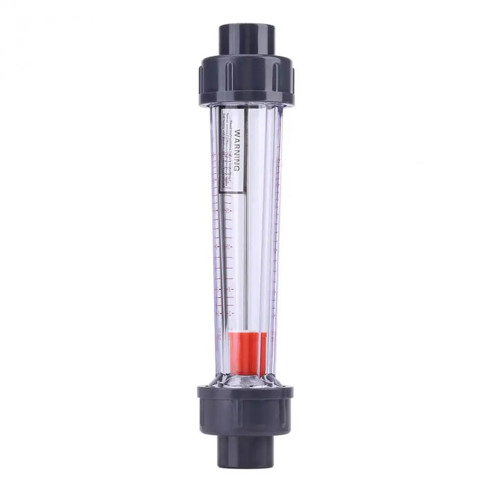 Range 2-800L/H 1-5GPM 2-18LPM Socket Fit 20mm Pipe O/D LZS-15 Flow Meter Plastic Tube Liquid Water Rotameter Flow Measuring