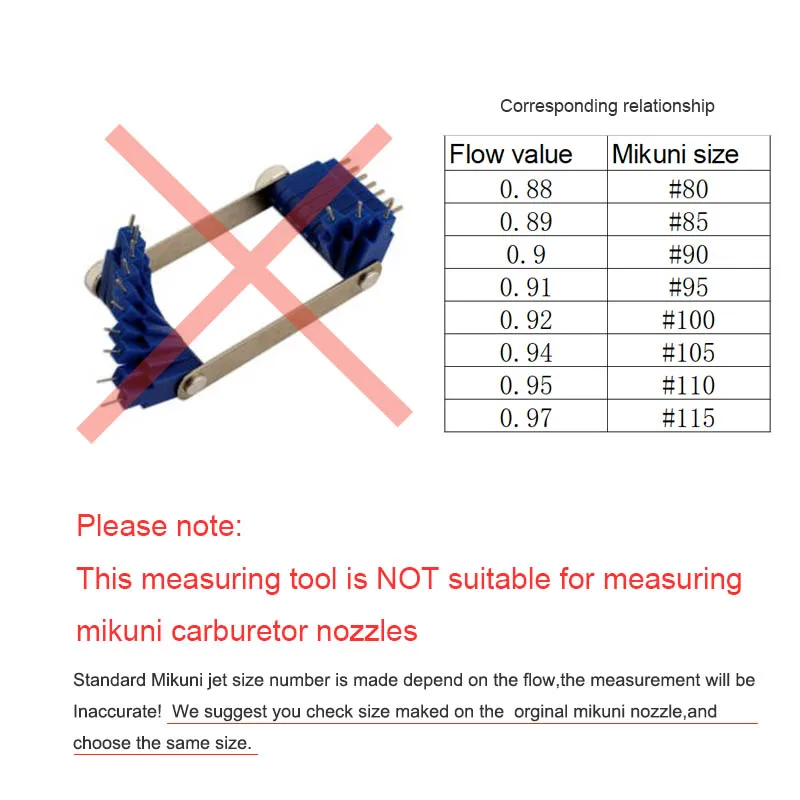 10pcs/lot Motorcycle Carburetor Hex Type Main Jets Idle Pilot Jet for MIKUNI VM/TM/TMX AX100 Carburetter