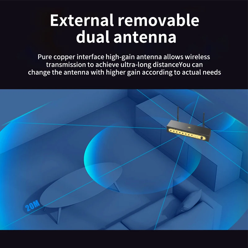 WiFi Network Music Box aptXHD Bluetooth5.0 Audio Receiver Airplay Spotify DLNA NAS Optical Coaxial AUX Conversion Adapter DAC