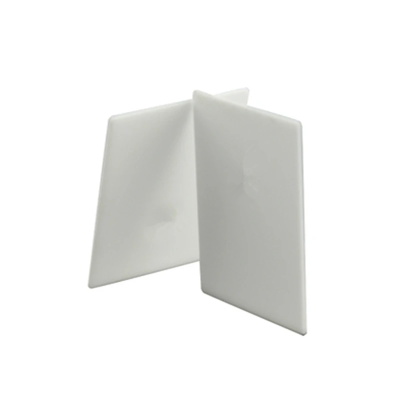 100pcs 14x3.4x0.5mm Zro2 Ceramic Plates Customize 13x97mm / 14x19mm Non-porous Wear-resistant Insulating Zirconia Ceramic Sheet