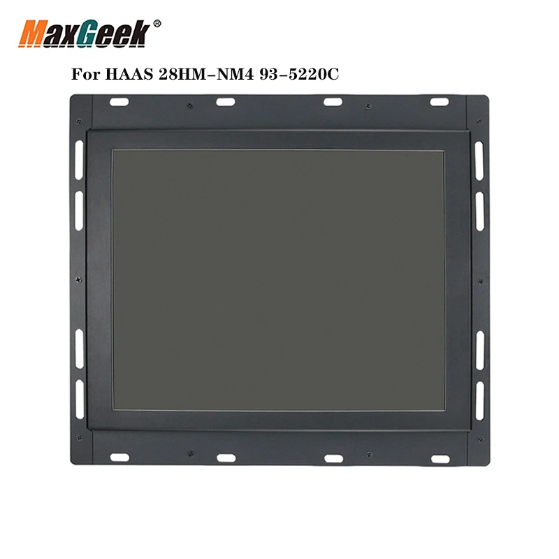 

Maxgeek Industrial LCD Monitor 9-Pin Monochrome Display For HAAS 28HM-NM4 93-5220C VF1 VF2 VF3 CRT Monitors