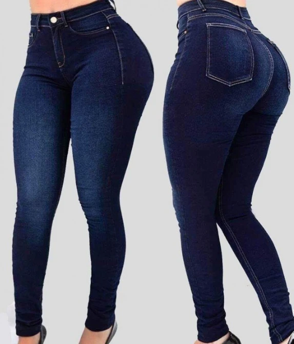 Curvy Ass Jeans für Damen, hohe Taille, Po-Lift-Denim-Hose, dehnbar, super gut, Stretch-Po, Columbia Sharping Ass Jeans, großes Mädchen – Detail 21