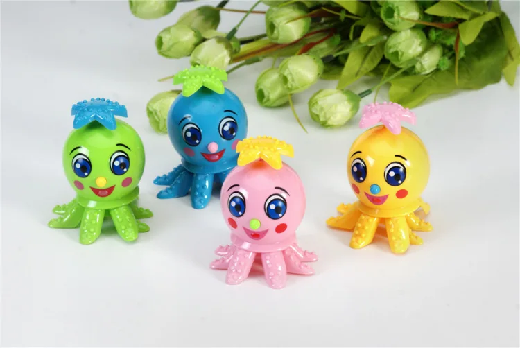 Children's Toys New Strange Cartoon Small Chain For Octopus Wind-up Unisex Animal Plastic Special Offer 2021