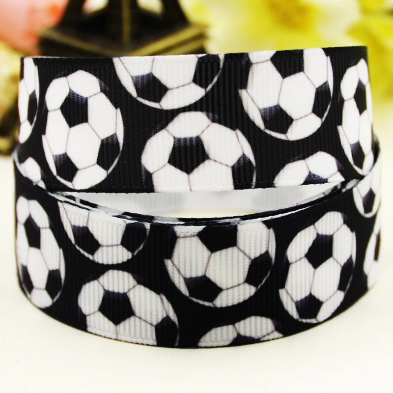 22mm 25mm 38mm 75mm balls cartoon printed Grosgrain Ribbon party decoration 10 Yards satin ribbons