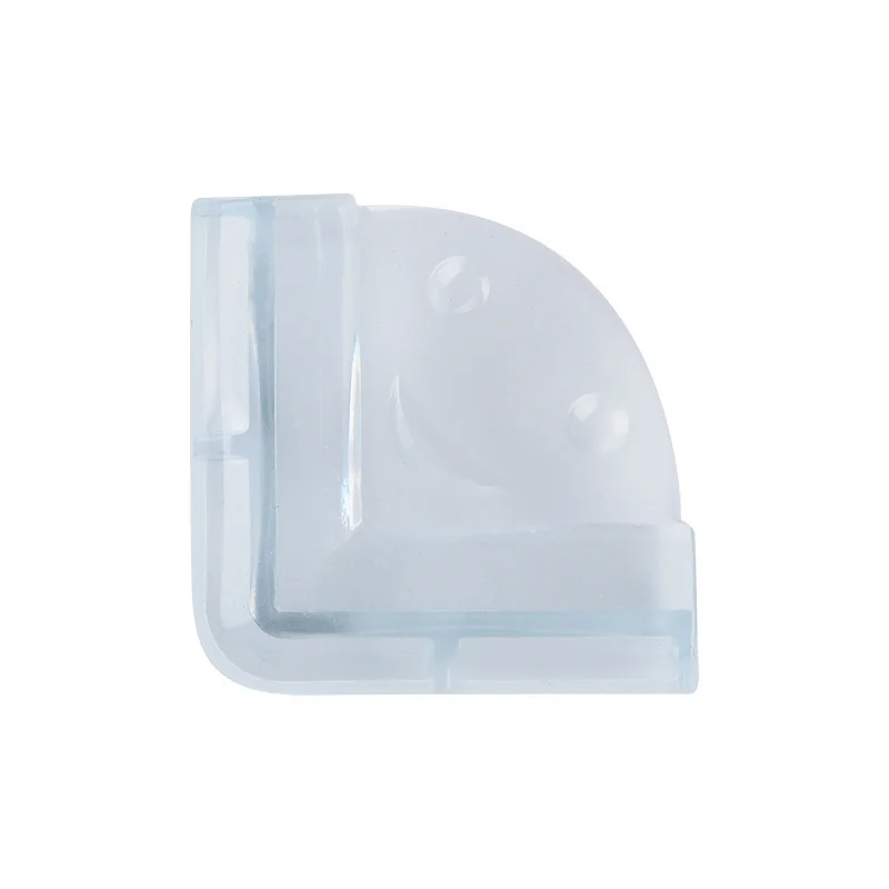 4pc Silicone Protector tavolo angolo autoadesivo trasparente scrivania angolo bordo copertura protezioni anticollisione per la sicurezza del bambino del bambino