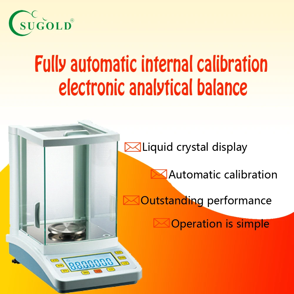 FA1004C Fully automatic internal calibration electronic analytical balance 0.1mg