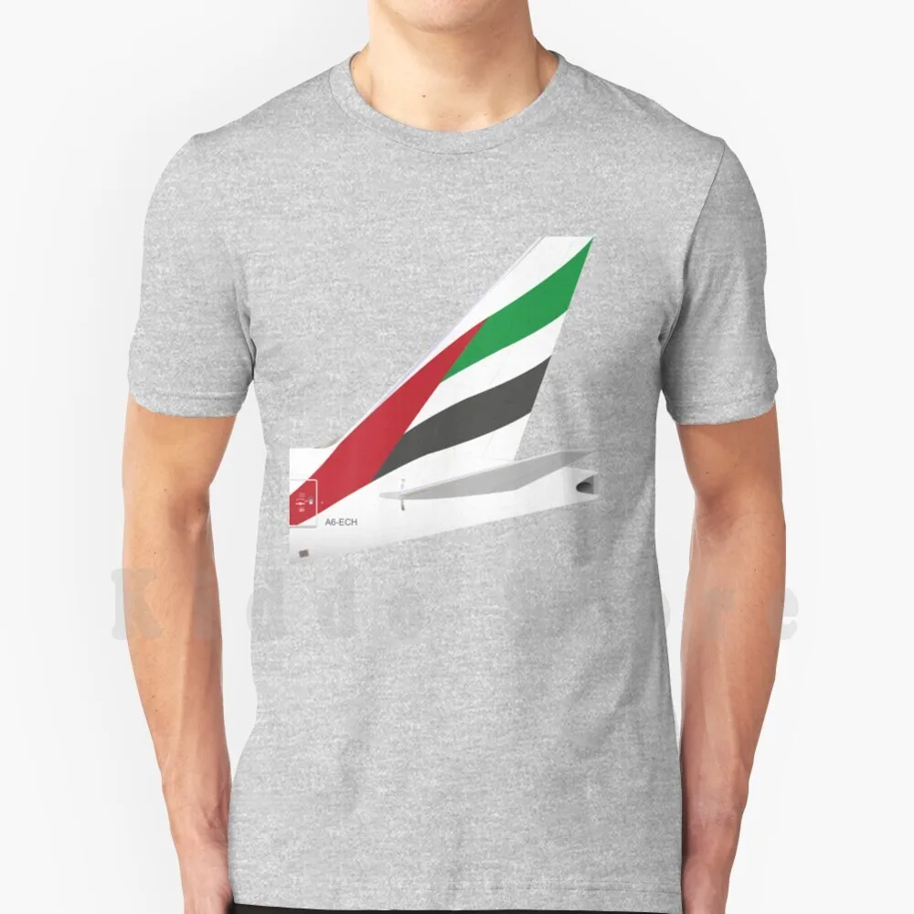 In Uniform-B777-Emirates T Shirt DIY Big Size 100% Cotton Emirates Aviation Boeing 777